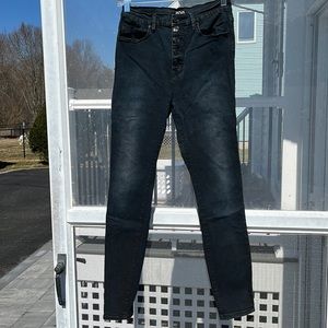 Black twig ankle BDG denim